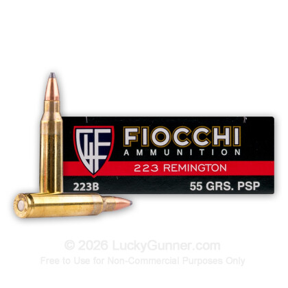 Image 1 of Fiocchi .223 Remington Ammo