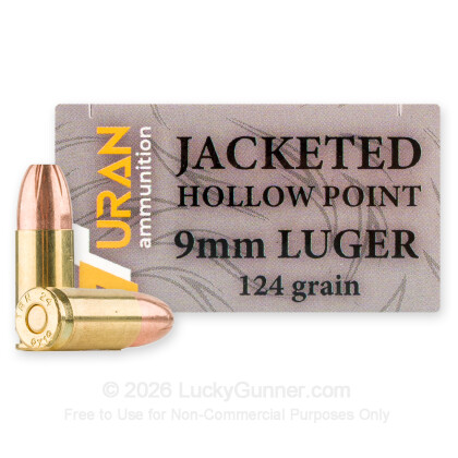 Image 1 of Turan 9mm Luger (9x19) Ammo