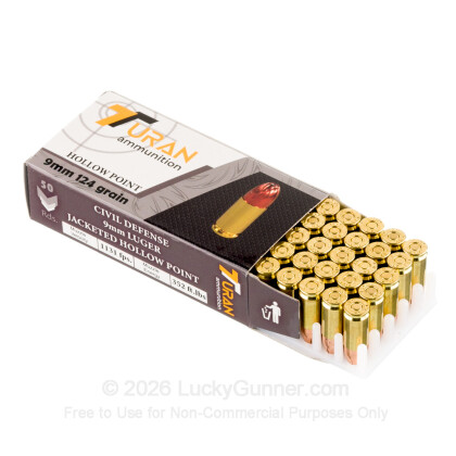 Image 3 of Turan 9mm Luger (9x19) Ammo