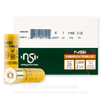 Image 1 of NobelSport 20 Gauge Ammo