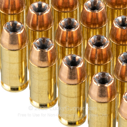 Large image of Cheap 40 S&W Ammo For Sale - 155 Grain Bonded JHP Ammunition in Stock By Magtech First Defense - 50 Rounds