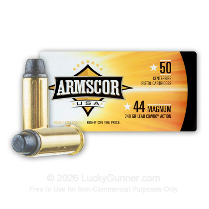 Image 1 of Shop by Popular Brand from Armscor Image 1 of Armscor .44 Magnum Ammo