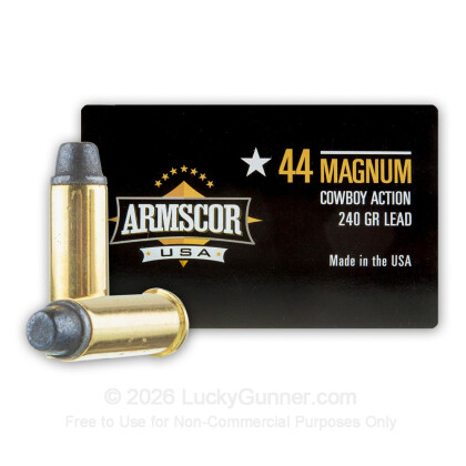 Image 2 of Shop by Popular Brand from Armscor Image 2 of Armscor .44 Magnum Ammo
