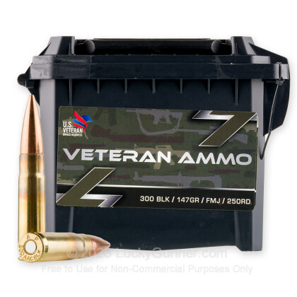 Image 1 of Veteran Ammo .300 Blackout Ammo