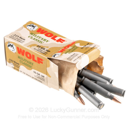 Image 3 of Wolf .223 Remington Ammo