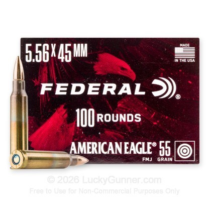 Image 1 of Federal 5.56x45mm Ammo