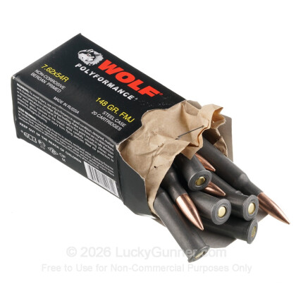 Image 3 of Wolf 7.62x54r Ammo