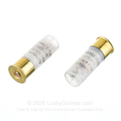 Large image of Cheap 12 Gauge Ammo For Sale - 2-3/4” 9 Pellets #1 Buckshot Ammunition in Stock by Fiocchi - 80 Rounds in Field Box