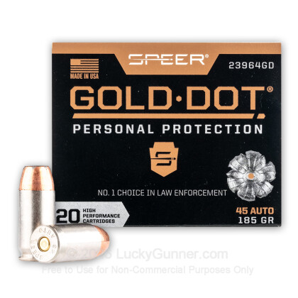 Image 2 of Speer .45 ACP (Auto) Ammo