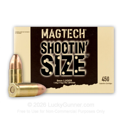 Image 1 of Magtech 9mm Luger (9x19) Ammo