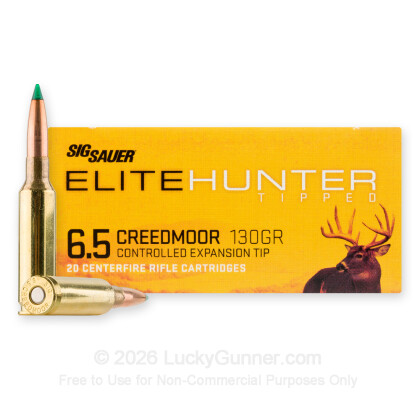 Image 1 of SIG SAUER 6.5mm Creedmoor Ammo