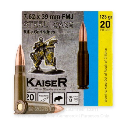 Image 2 of Kaiser 7.62X39 Ammo