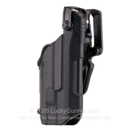 Large image of Holster - Outside the Waistband - Blackhawk - T-Series L3D Light-Bearing Duty Holster - Right Hand