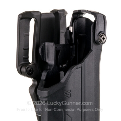 Large image of Holster - Outside the Waistband - Blackhawk - T-Series L3D Light-Bearing Duty Holster - Right Hand