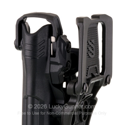 Large image of Holster - Outside the Waistband - Blackhawk - T-Series L3D Light-Bearing Duty Holster - Right Hand