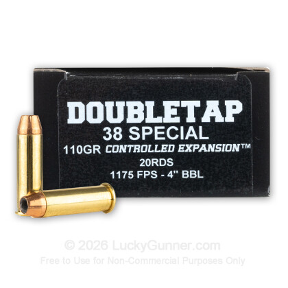 Image 1 of DoubleTap .38 Special Ammo