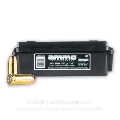 Image 1 of 40 S&W Ammo from Ammo Incorporated Image 1 of Ammo Incorporated .40 S&W (Smith & Wesson) Ammo