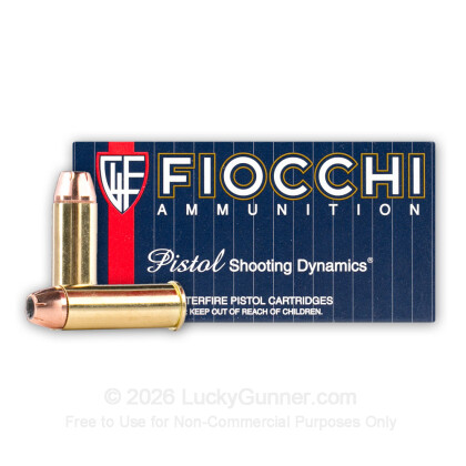 Large image of 44 Magnum Ammo For Sale - 240 gr JHP Ammunition In Stock by Fiocchi