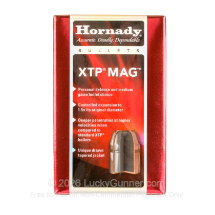 Large image of Cheap 475 Cal Bullets For Sale - 325 Grain HP Bullets in Stock by Hornady XTP - 50