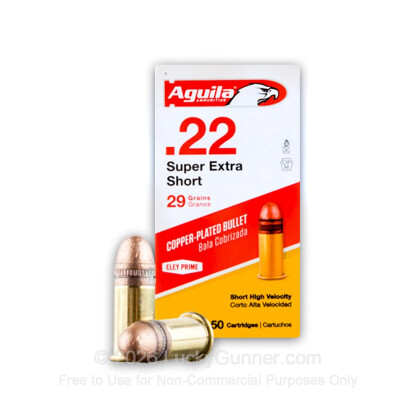 Image 2 of Aguila .22 Short Ammo