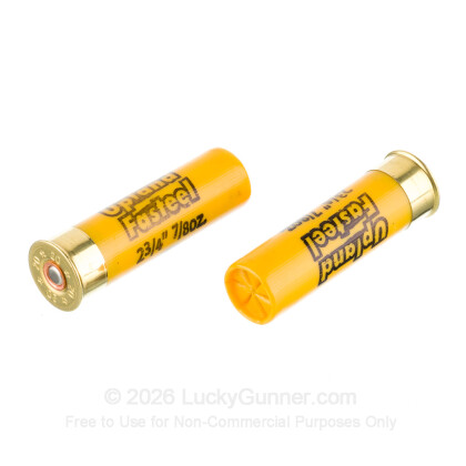 Large image of Premium 20 Gauge Ammo For Sale - 2-3/4” 7/8oz. #7 Steel Shot Ammunition in Stock by Kent Upland Fasteel - 25 Rounds