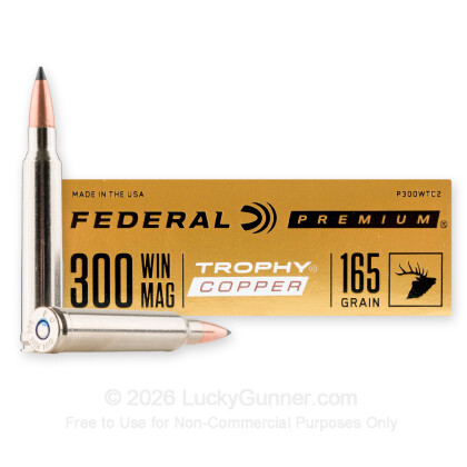 Image 1 of Federal .300 Winchester Magnum Ammo