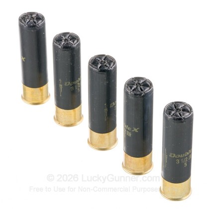 Large image of Premium 10 Gauge Ammo For Sale - 3-1/2” 2oz. #5 Shot Ammunition in Stock by Winchester Double X - 10 Rounds