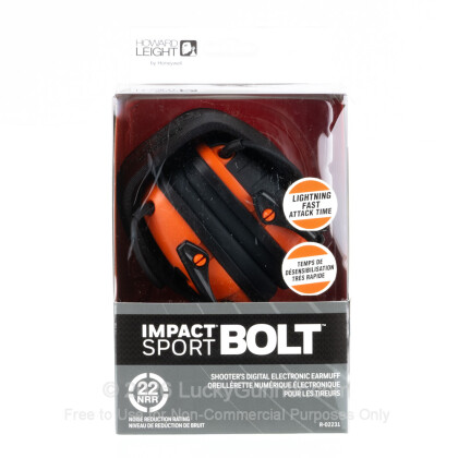 Large image of Howard Leight Electronic Earmuffs For Sale - 22 NRR - Howard Leight Hearing Protection in Stock