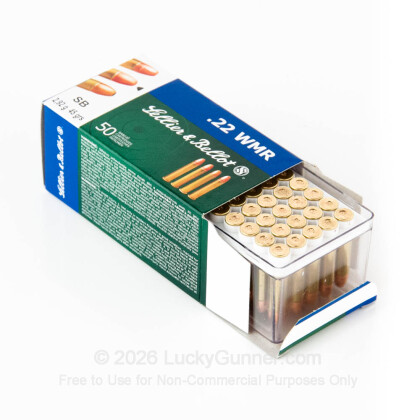 Image 3 of Sellier & Bellot .22 Magnum (WMR) Ammo