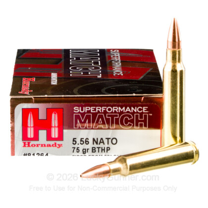 Image 1 of Rifle Ammo from Hornady Image 1 of Hornady 5.56x45mm Ammo