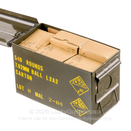 Image 2 of Military Surplus .308 (7.62X51) Ammo