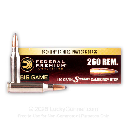 Image 1 of Federal .260 Remington Ammo