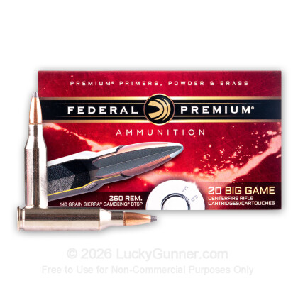 Image 2 of Federal .260 Remington Ammo