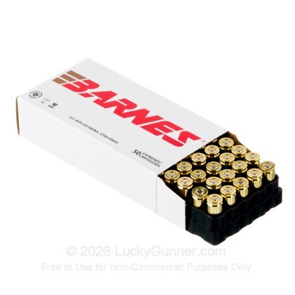 Image 3 of Barnes 9mm Luger (9x19) Ammo
