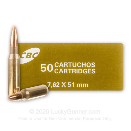 Image 2 of Magtech Ammo from Magtech Image 2 of Magtech .308 (7.62X51) Ammo