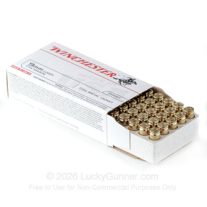 Image 3 of Winchester 9mm Luger (9x19) Ammo