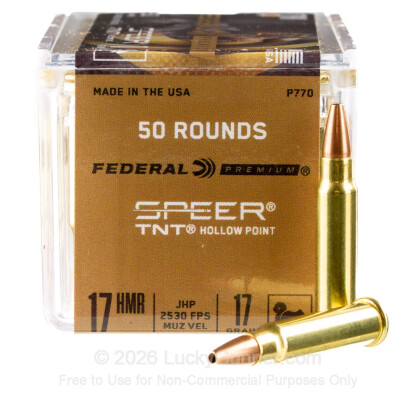 Image 1 of Federal .17 HMR Ammo