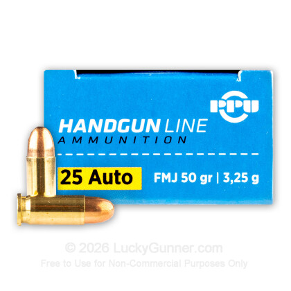Image 2 of Prvi Partizan .25 Auto (ACP) Ammo