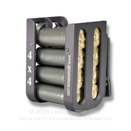 Large image of 12-Gauge Shotgun Shell Carrier AP Custom 4x4 Aluminum Black For Sale