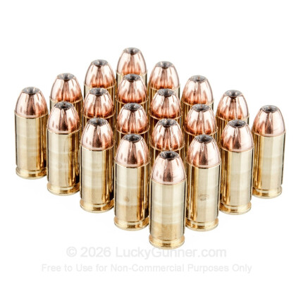 Large image of Premium 40 S&W Ammo For Sale - 155 Grain JHP Ammunition in Stock by Black Hills - 20 Rounds