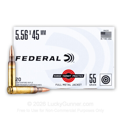Image 1 of Federal 5.56x45mm Ammo
