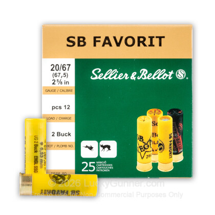 Image 2 of Shop by Popular Brand from Sellier & Bellot Image 2 of Sellier & Bellot 20 Gauge Ammo