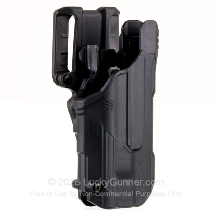 Large image of Holster - Outside the Waistband - Blackhawk - T-Series L2D Light Bearing Duty Holster - Right Hand