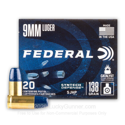 Image 1 of Federal 9mm Luger (9x19) Ammo
