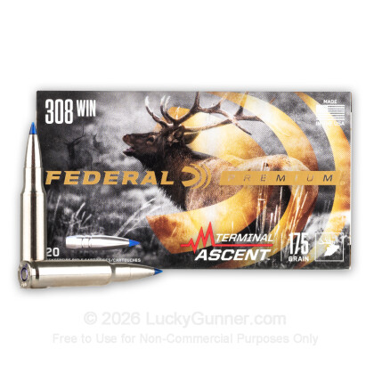 Image 1 of Federal .308 (7.62X51) Ammo