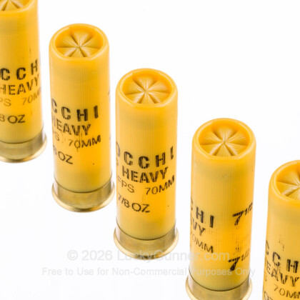 Large image of Cheap 20 ga Shot Shells For Sale - 2-3/4" 7/8 oz  #7-1/2 Shot by by Fiocchi - 25 Rounds
