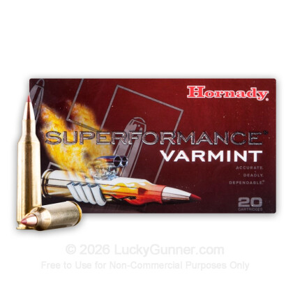 Image 2 of Hornady .22-250 Remington Ammo