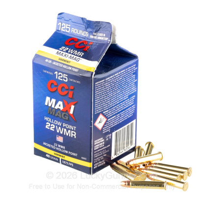 Image 2 of CCI .22 Magnum (WMR) Ammo