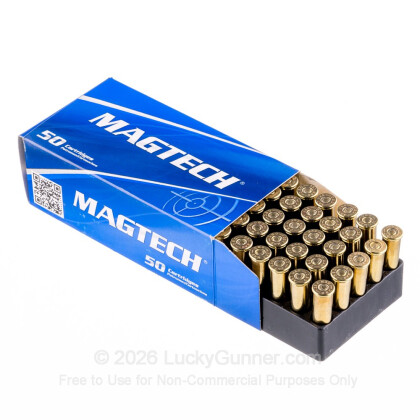 Large image of 357 Mag Ammo - 158 gr LSWC - Magtech - 50 Rounds
