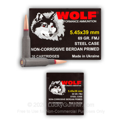 Image 4 of Wolf 5.45x39 Russian Ammo